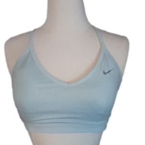Light Blue/ Mint Nike Racerback Sports Bra Size Small